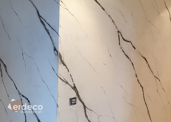 Marmor-Optik Wanddesigns